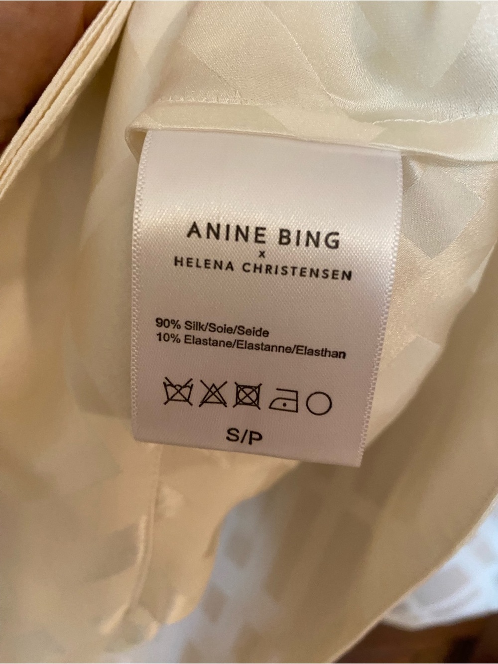 Anine Bing silk blouse - Picture 9 of 10